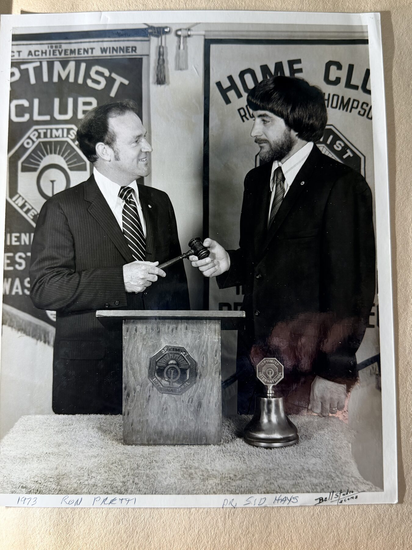 Club Award Presentation, Date Unknown