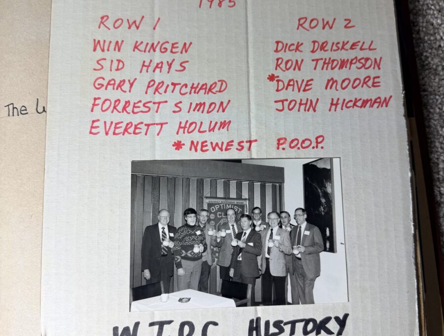 West Tacoma Club History and ROAPS Designees, 1975