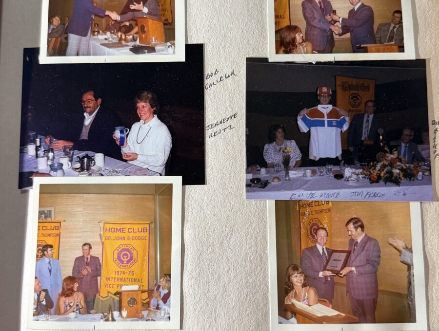 Club Dinners and Awards, circa 1974–1975