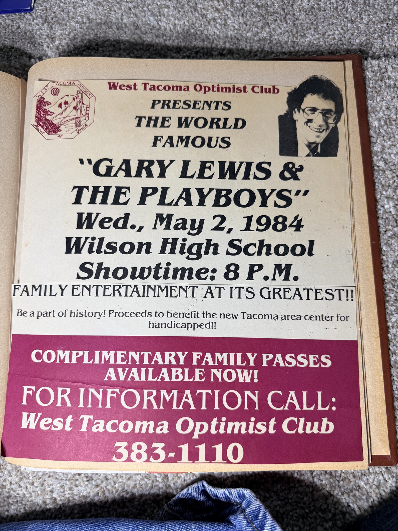 Gary Lewis & The Playboys Benefit