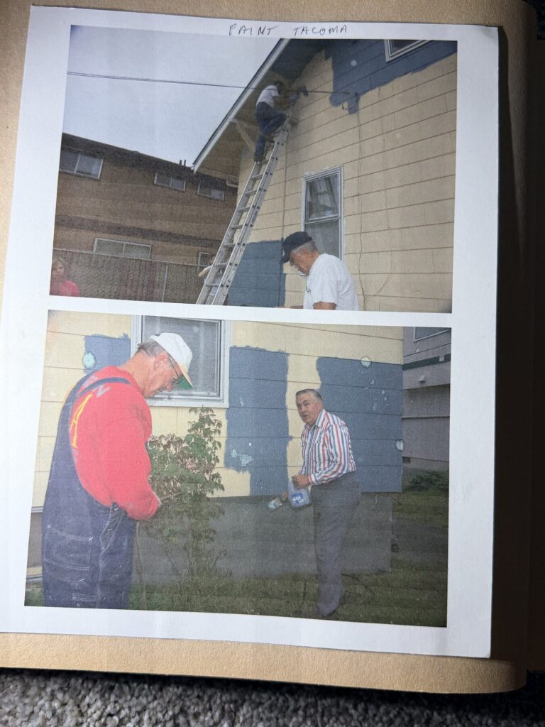 Paint Tacoma Service Project