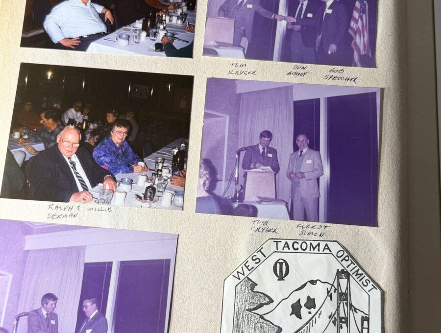 Presentations, Fellowship, and an Early Club Emblem